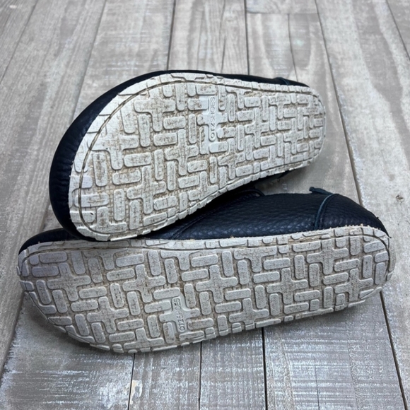 OTZ SUPERSLICK UNISEX BLACK LEATHER LACE-UP SHOES EUR 44 MEN 11 WOMEN 14  #3010 - Picture 6 of 10